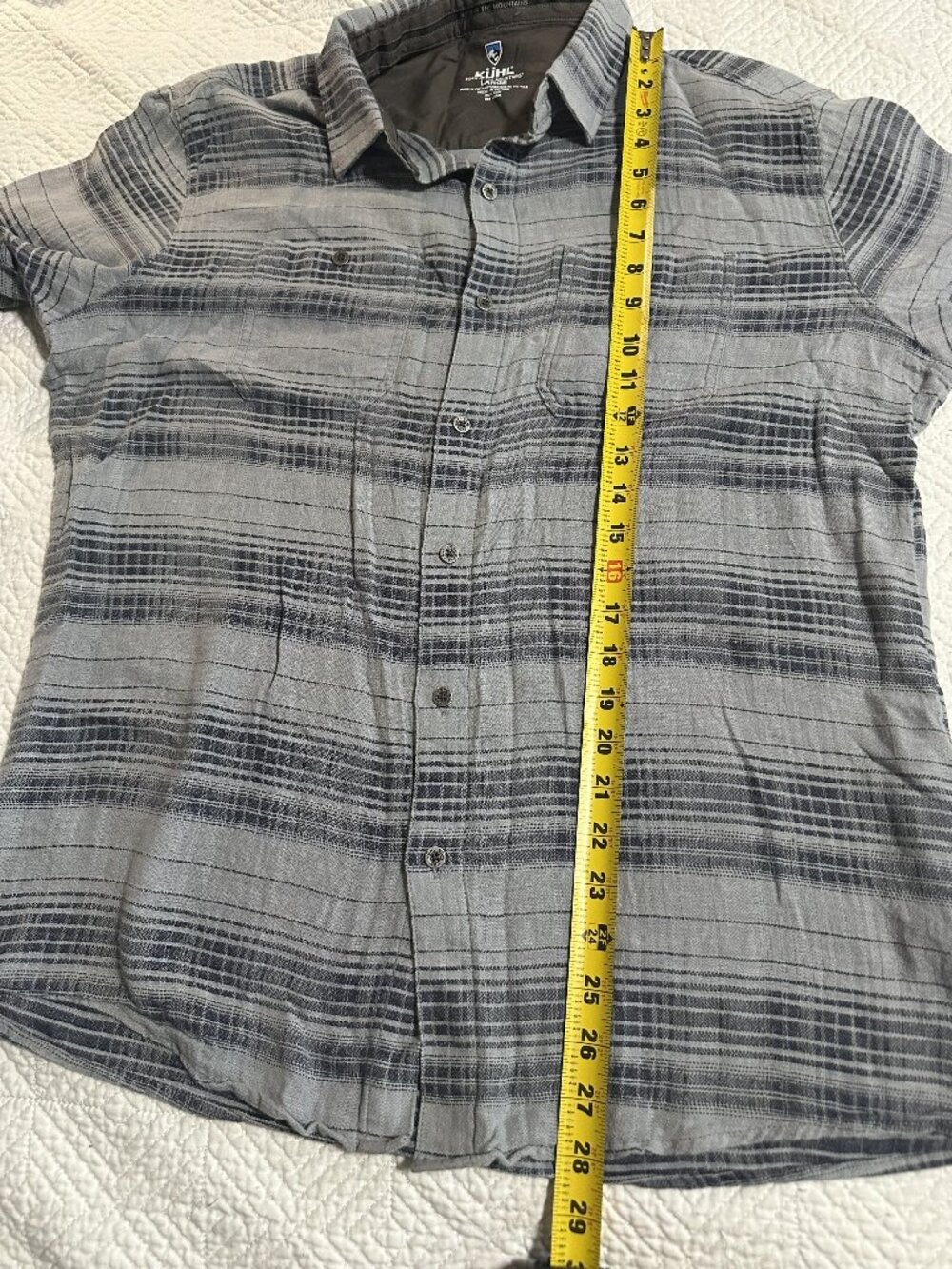 Kuhl Skorpio SS shirt Grey Large